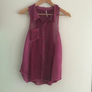 Vintage free people blouse